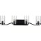 Progress Lighting Lassiter Collection Black Four-Light Bath P300259-031 - alternate 4